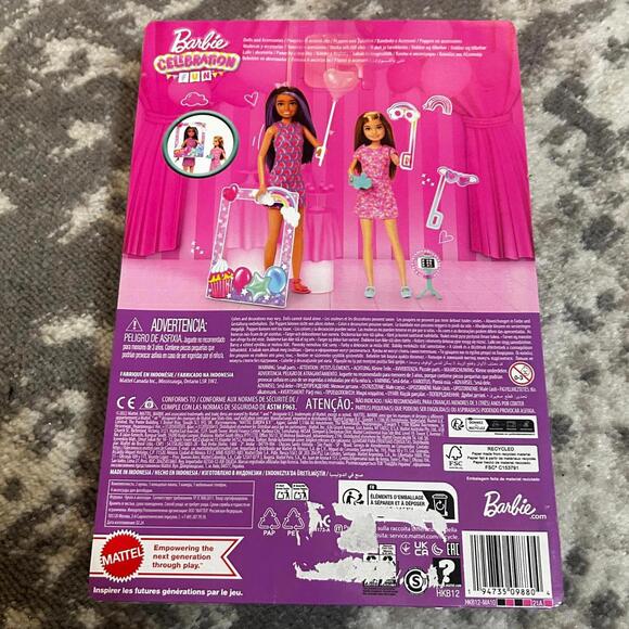 Mattel Barbie Celebration Fun Dolls Mattel (NW) - Picture 3 of 3
